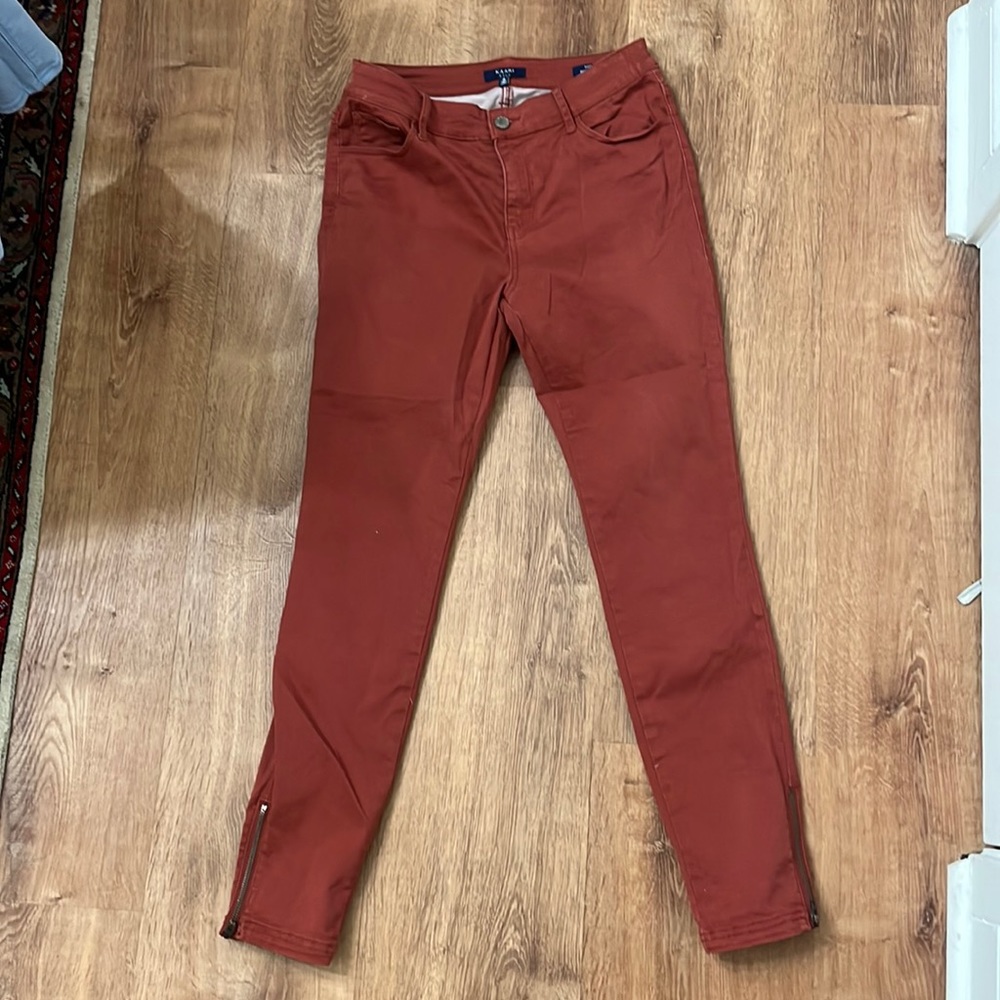 Rust Red Kari Soft Jeans